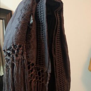 Club Monaco Cotton And Silk Scarf